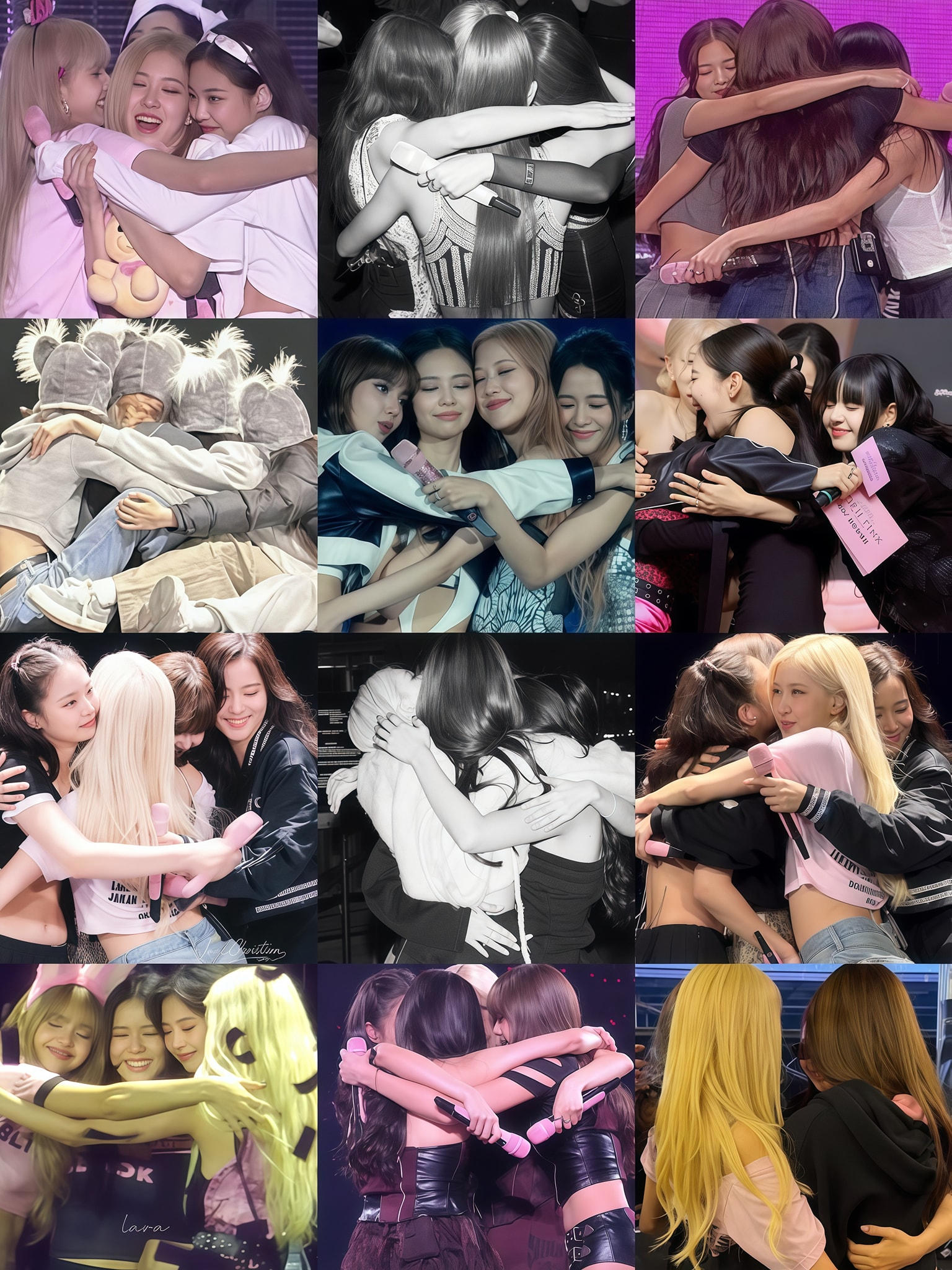 Kyler - BLACKPINK’s group hugs >>> | Facebook