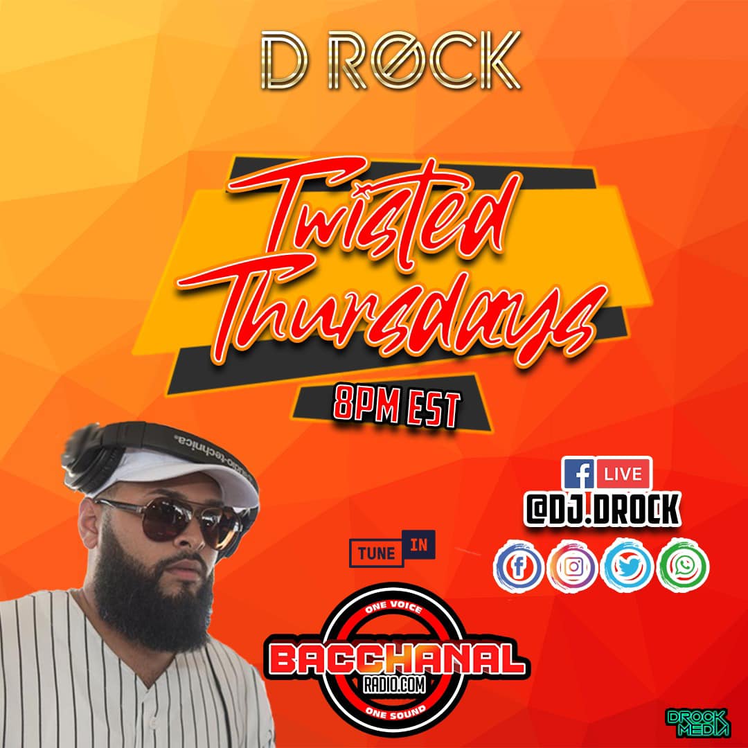 Dj.DRock - Link up at 8:30 for some VIBES Only on the Twisted Thursdays ...