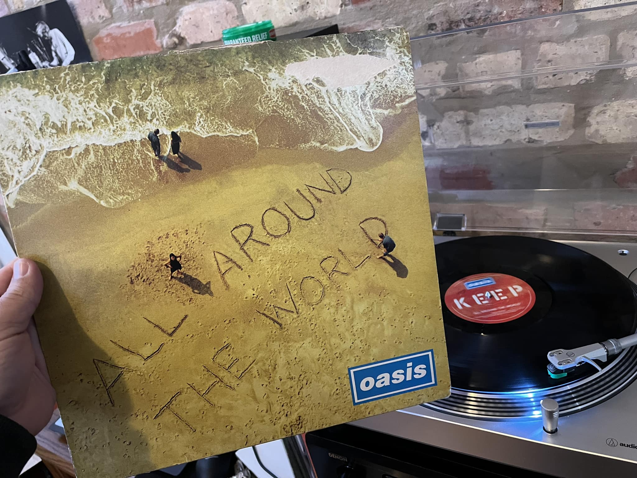 D'YOU KNOW WHAT I MEAN? / OASIS 12” Single UK Original Pressing 1997