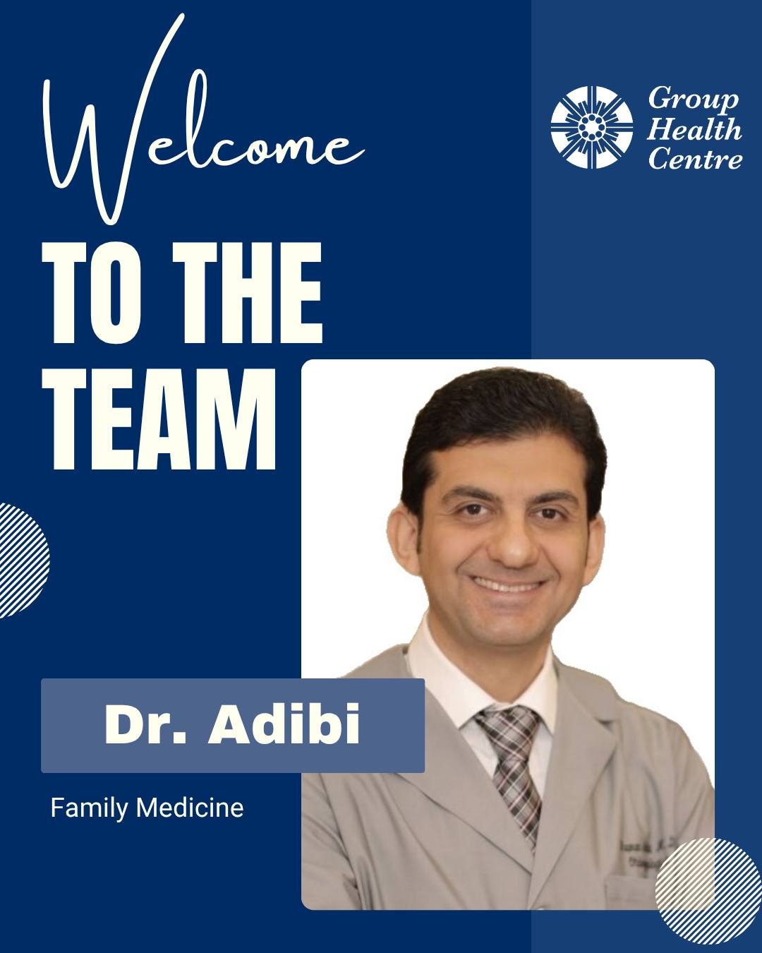 Welcome Dr. Adibi - The City of Sault Ste. Marie | Facebook