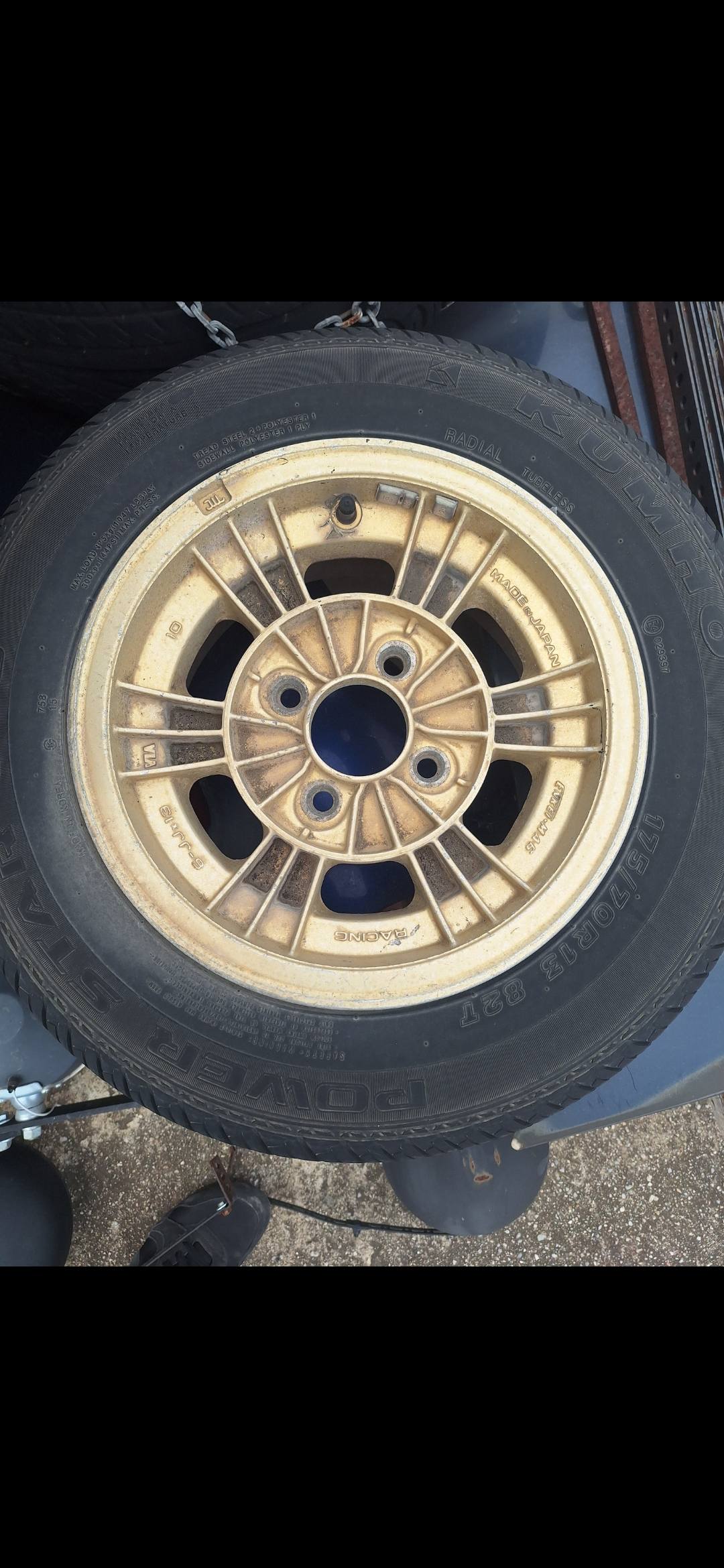 Old enkei datsun rally rims ..if anyone want leave a message