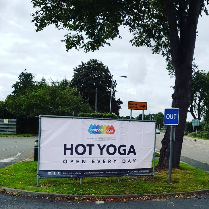 Hotpod Yoga Nottinghamshire - Classes underway and then packing up West ...