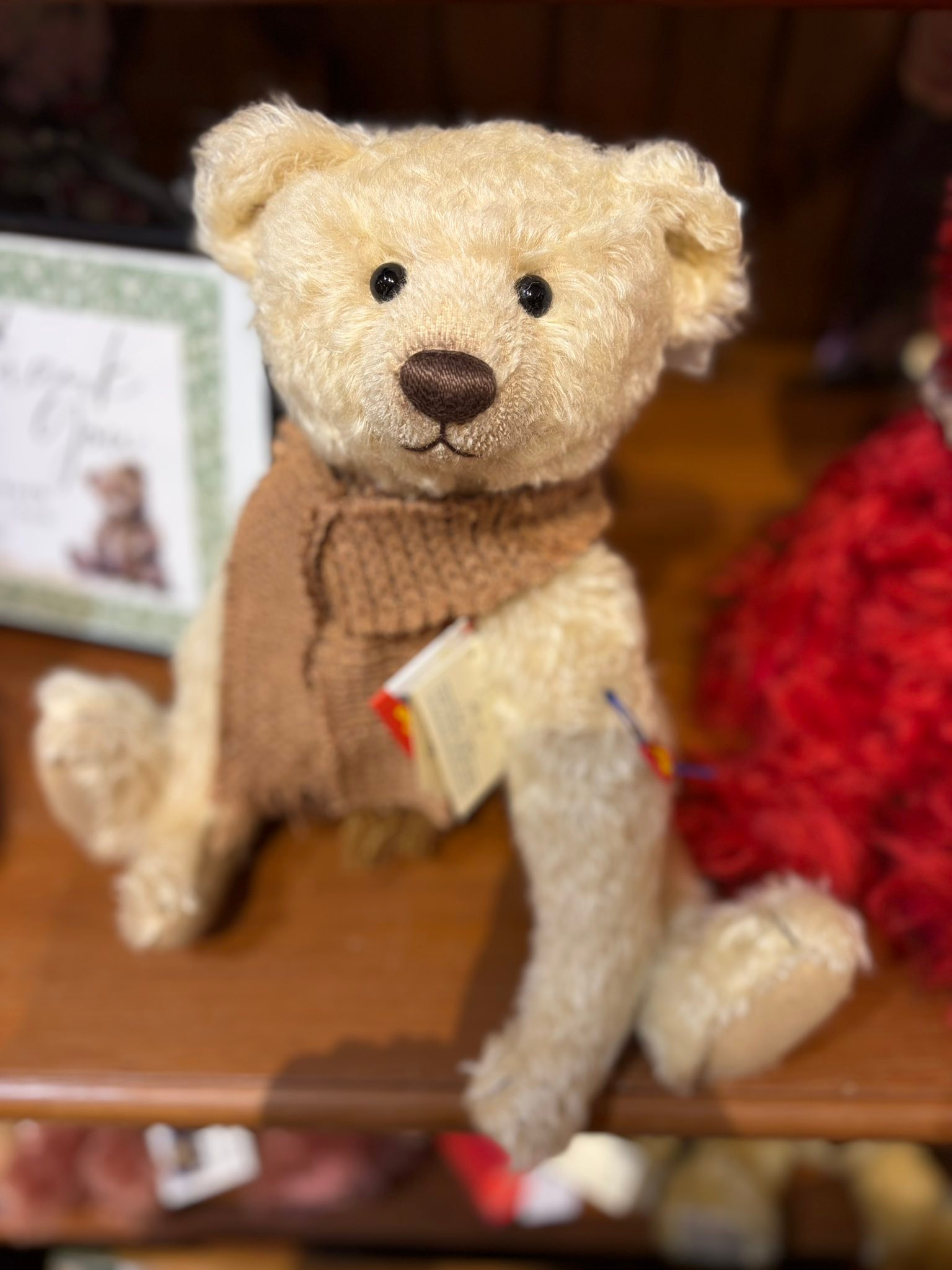 The Teddy - The 2025 Steiff Christmas Teddy bear ornaments are