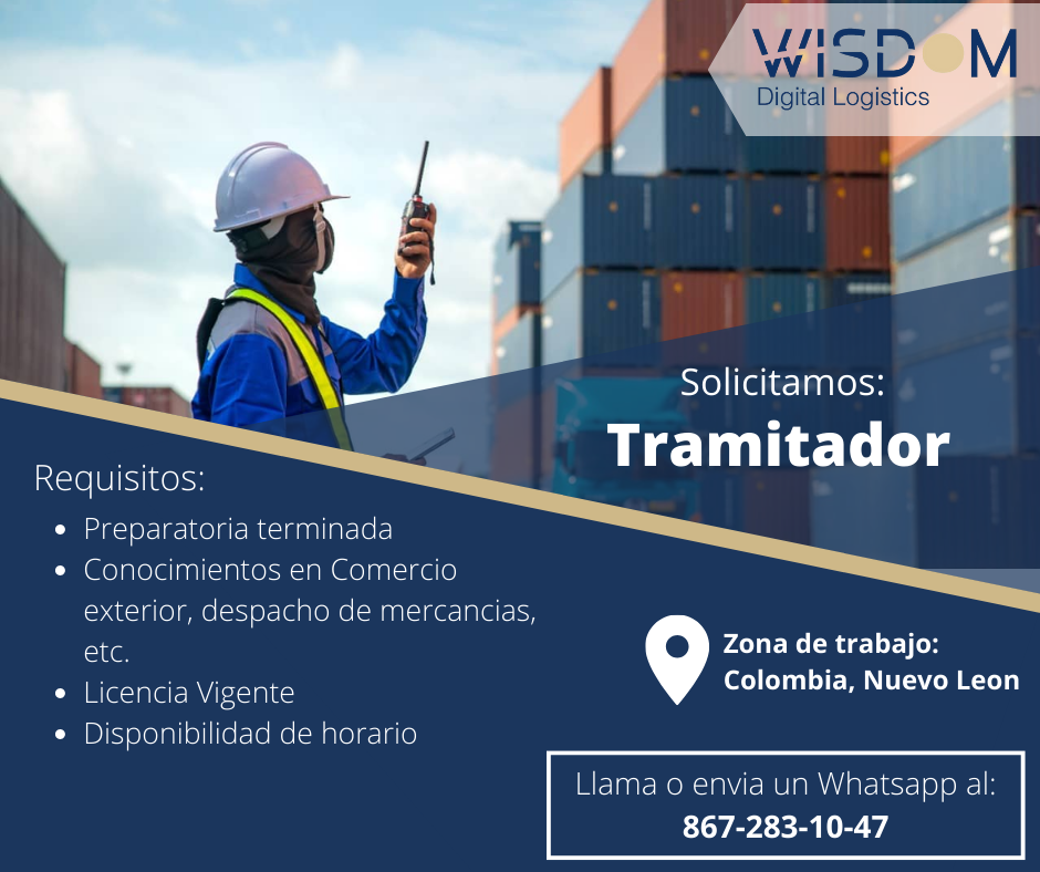 Wisdom - En WISDOM Digital Logistics, estamos creciendo y queremos que ...