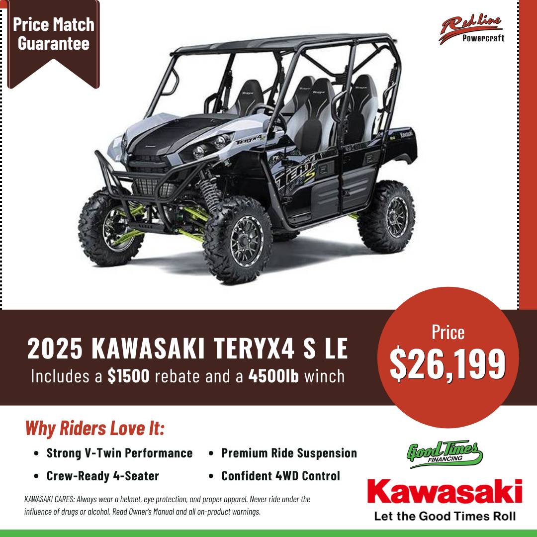 Kawasaki – April Promotions Spring is here and it's time to get