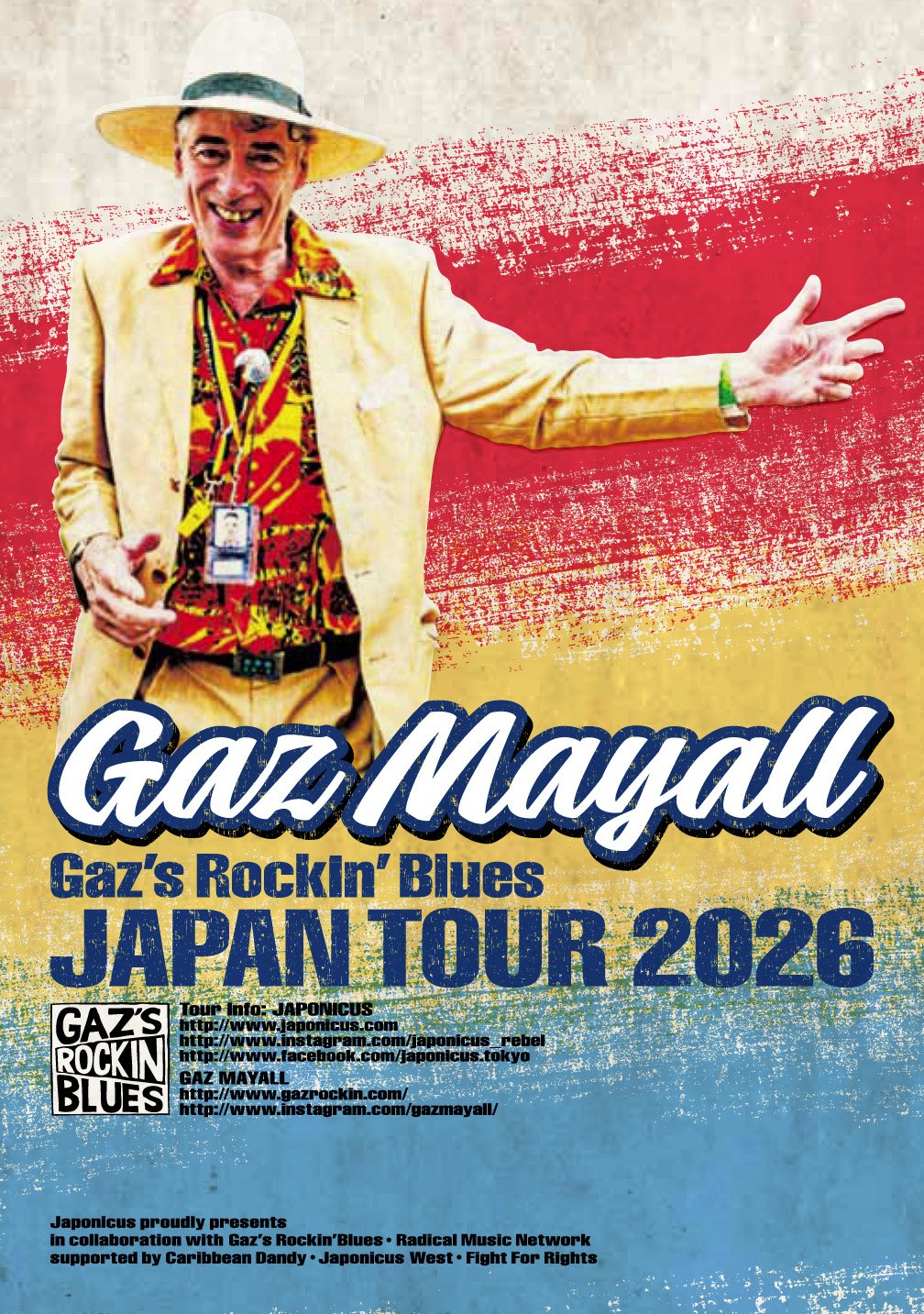 Japonicus proudly presents in collaboration with Gaz`s Rockin