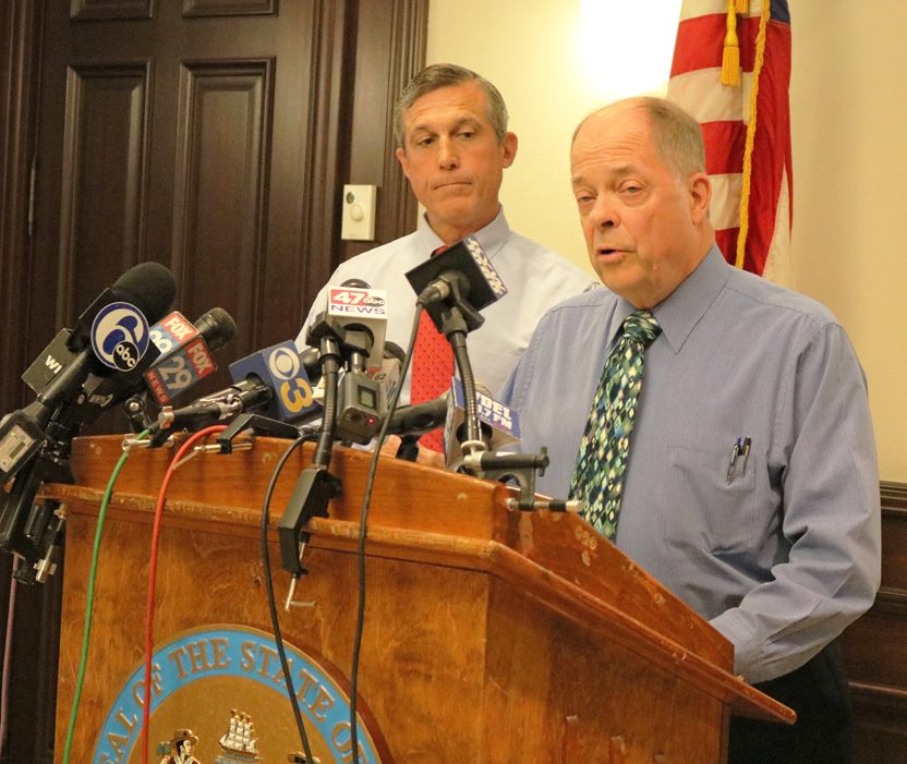 State - Governor Carney, joined by former U.S. Attorney Charles Oberly ...