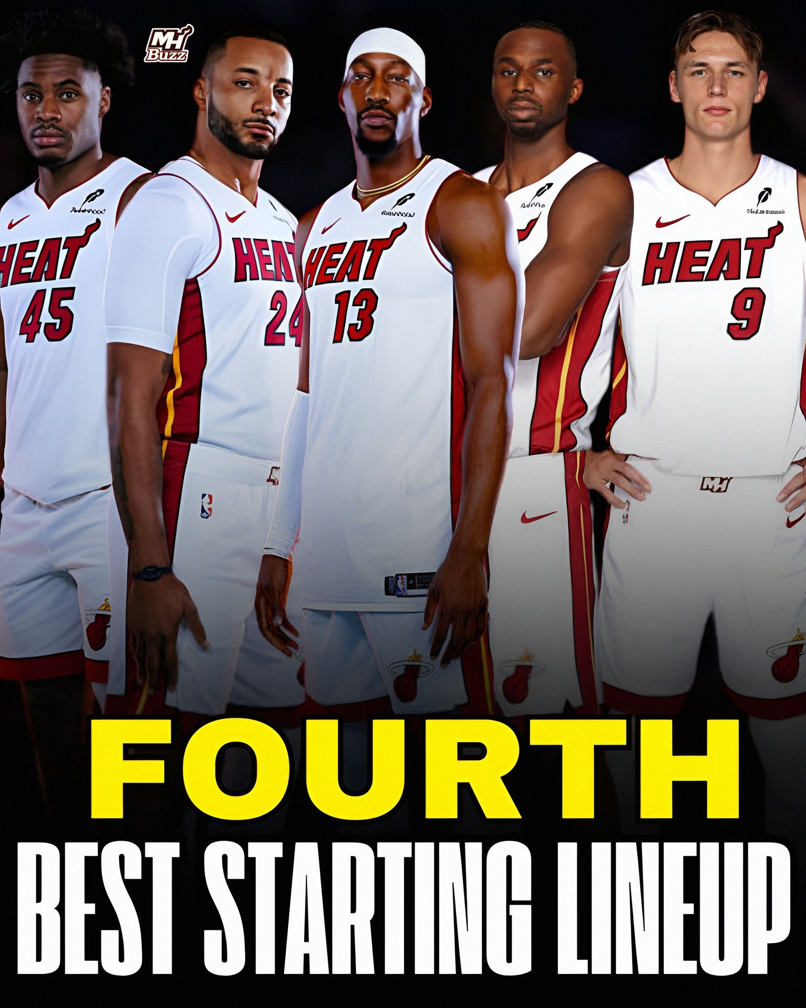 MIAMI - Bleacher Report grades the Miami Heat's starting lineup of ...