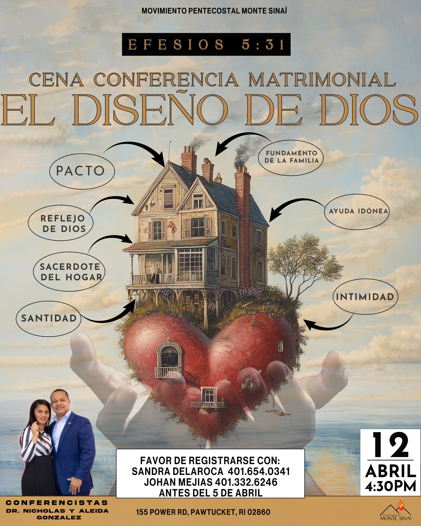 Cena Conferencia para Matrimonios
