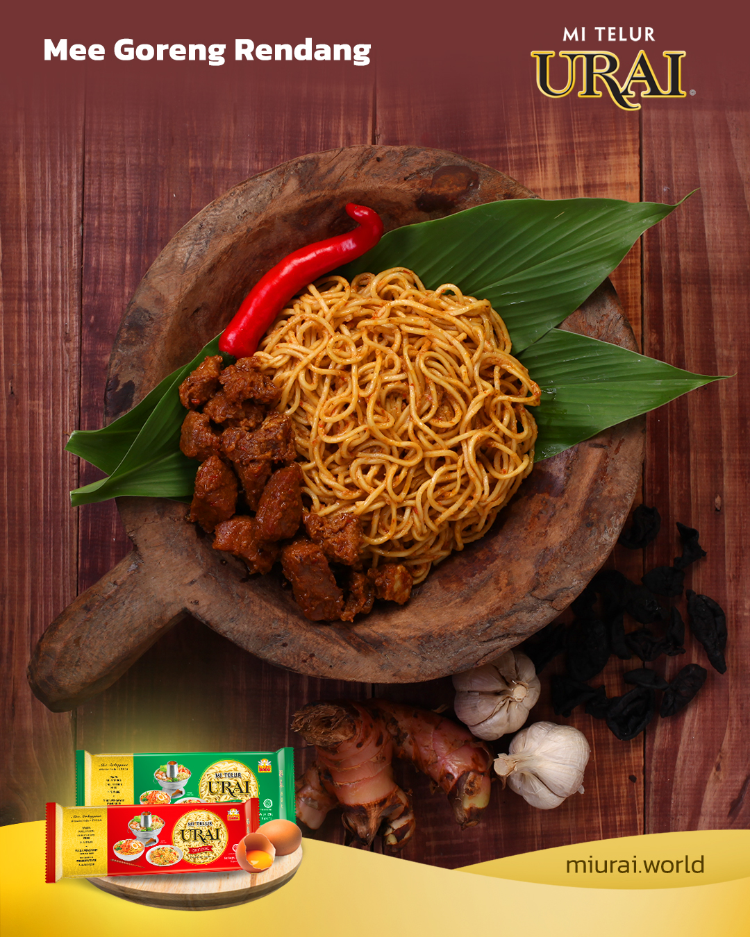 MI - Hari Raya memang kena ada yang special! Mee Goreng Rendang ni kaya ...