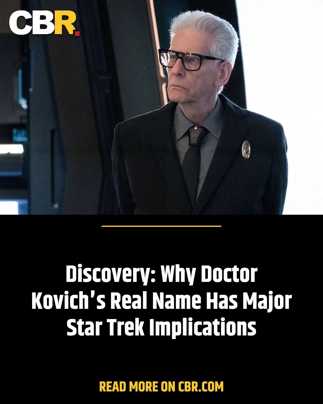 Dr Kovich's savage burn in Star Trek Discovery