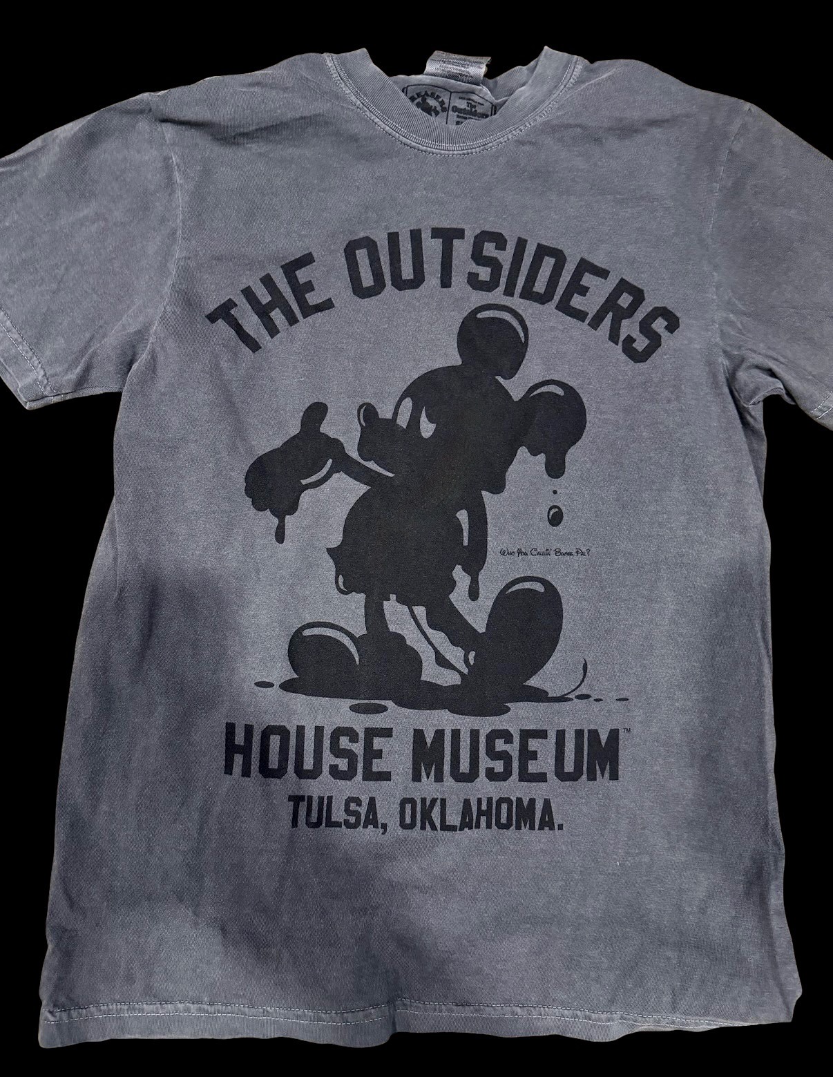 Greaser Mickey art by David Flores at The Outsiders House Museum