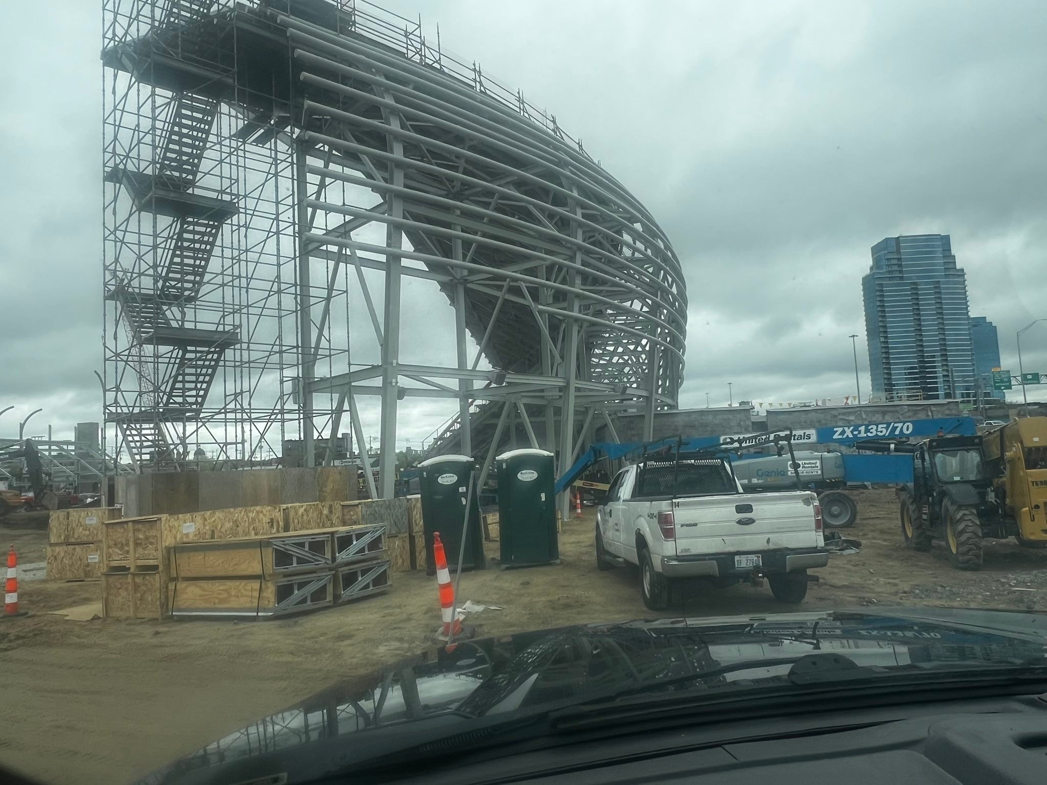 Contractors are almost at the finish line of the long construction