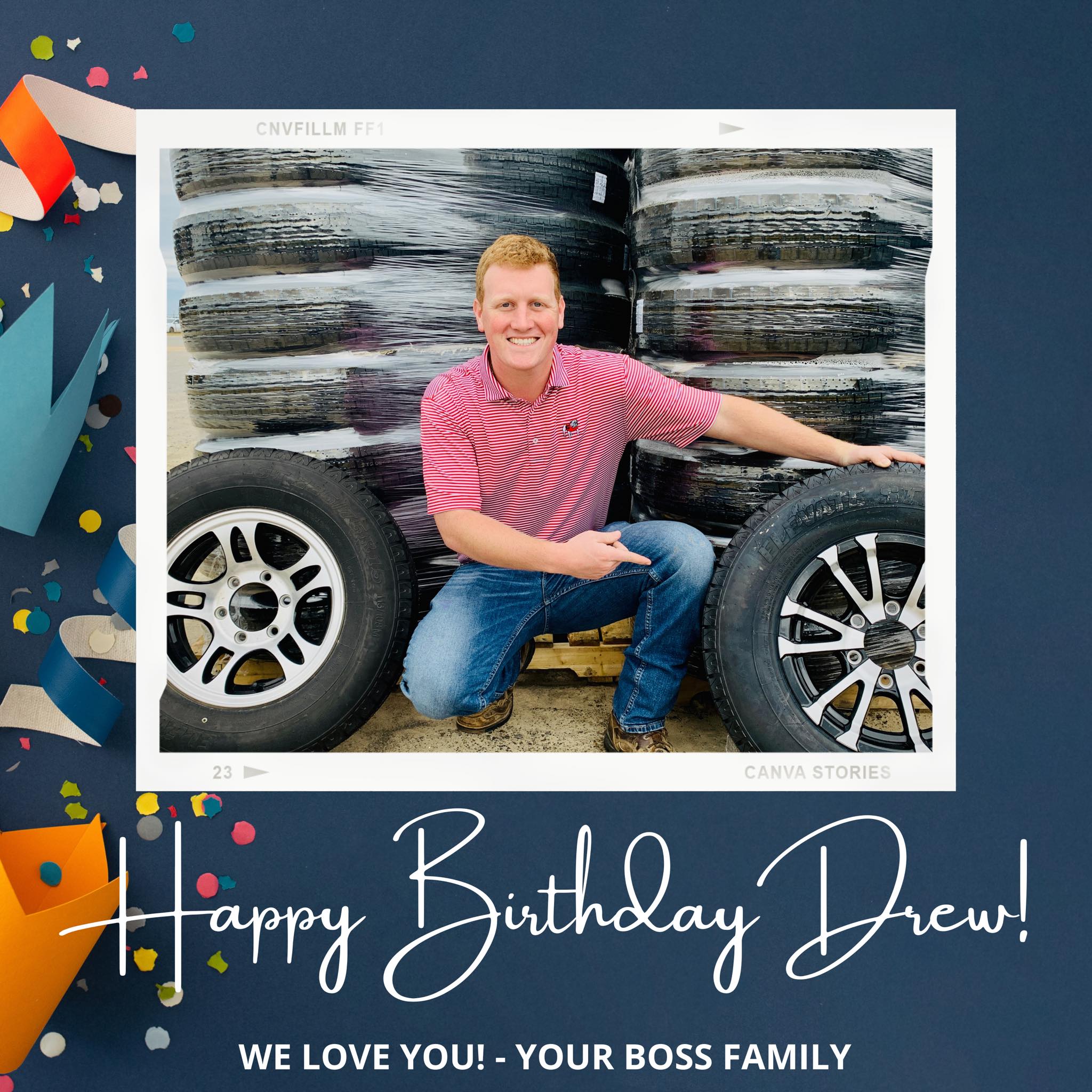Happy birthday to our incredible... - Boss Cargo Trailers