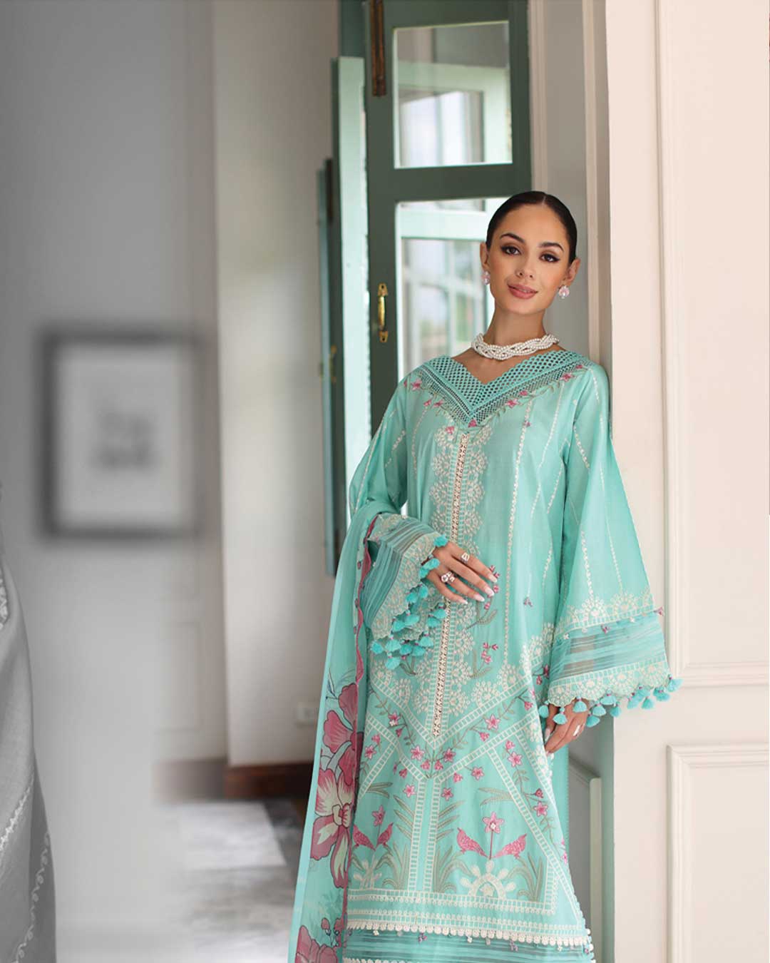 mint green pakistani dresses Shop now: bit.ly/4edp0jK Fresh prints, stunning embroidery, and endless styling options. The new Royal Edit 2026 is live now! [ladies summer dresses, three piece unstitched, lawn suits, designer unstitched collection] Rosie Assoulin