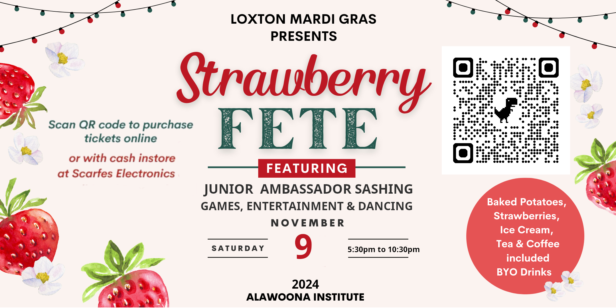 Strawberry Fete - Loxton Mardi Gras Event