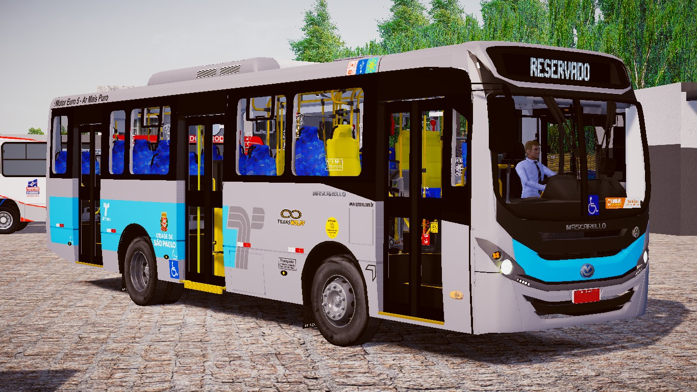 Explozao - 🚌🔥 GRAN VIA MIDI SPTRANS LIBERADO! 💥 Mascarello Gran