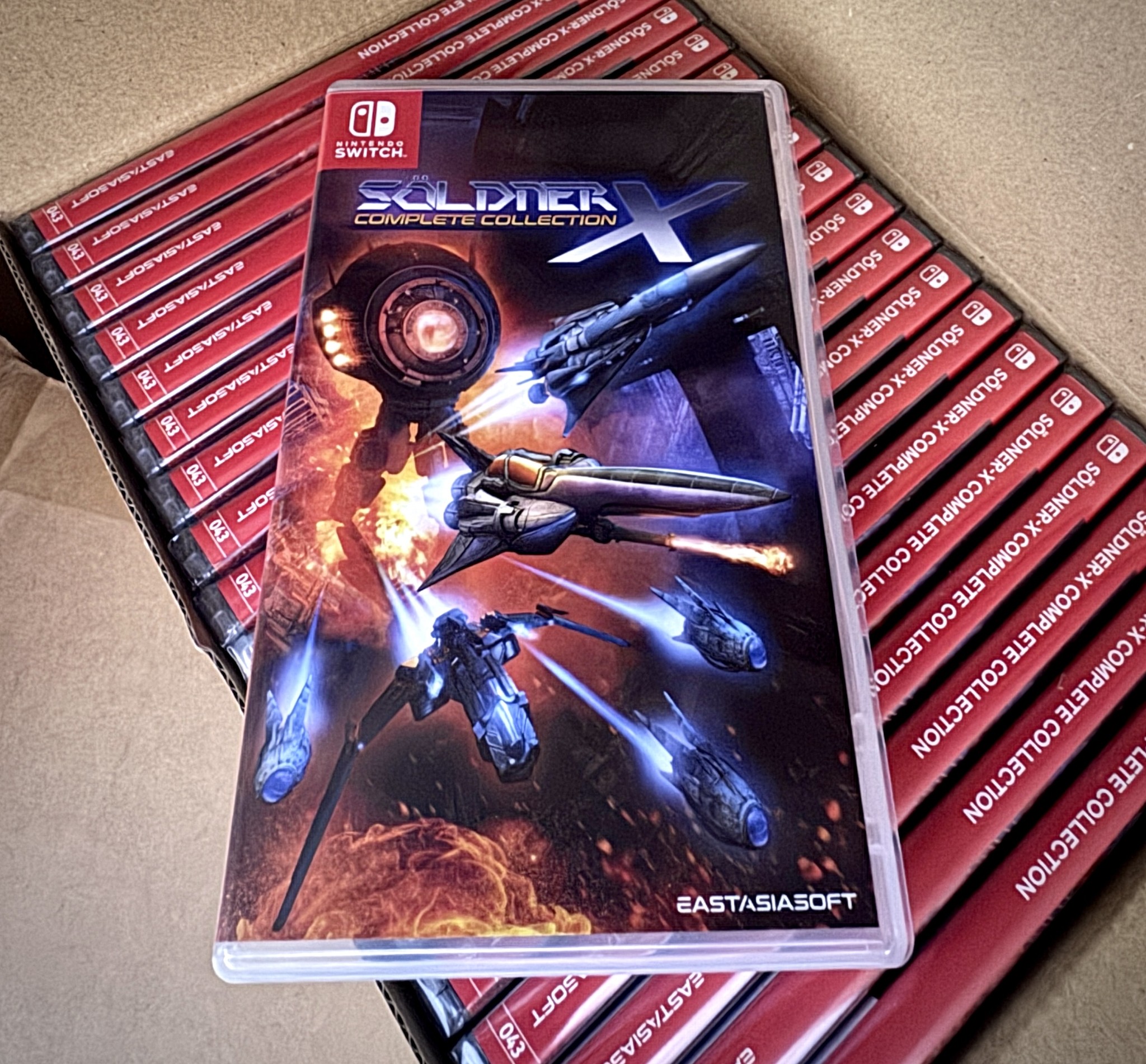 Soldner-X Complete Collection for Nintendo Switch physical copies