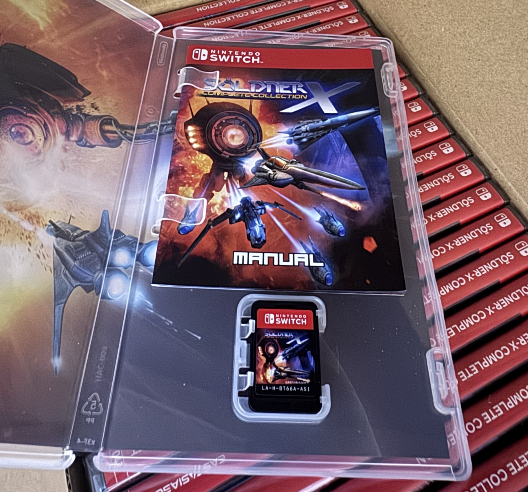 Soldner-X Complete Collection for Nintendo Switch physical copies
