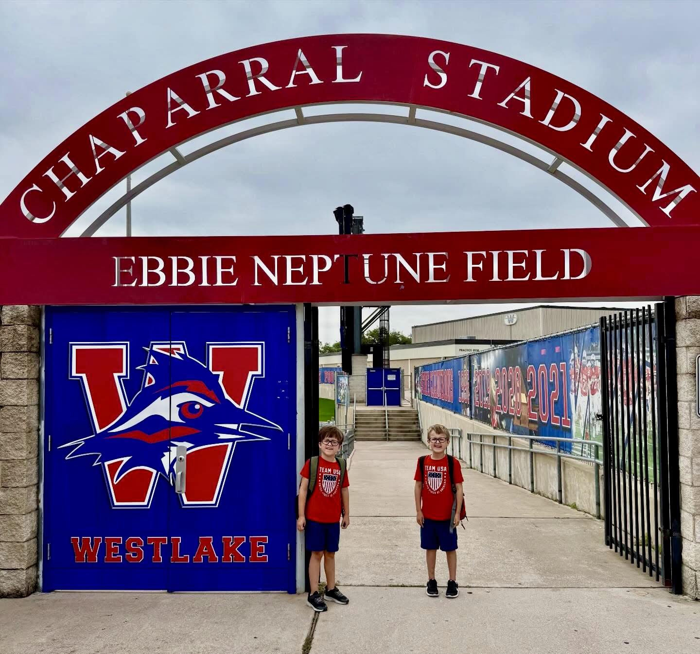 So great when Lifetime Chaps bring their kids to Chaparral Stadium