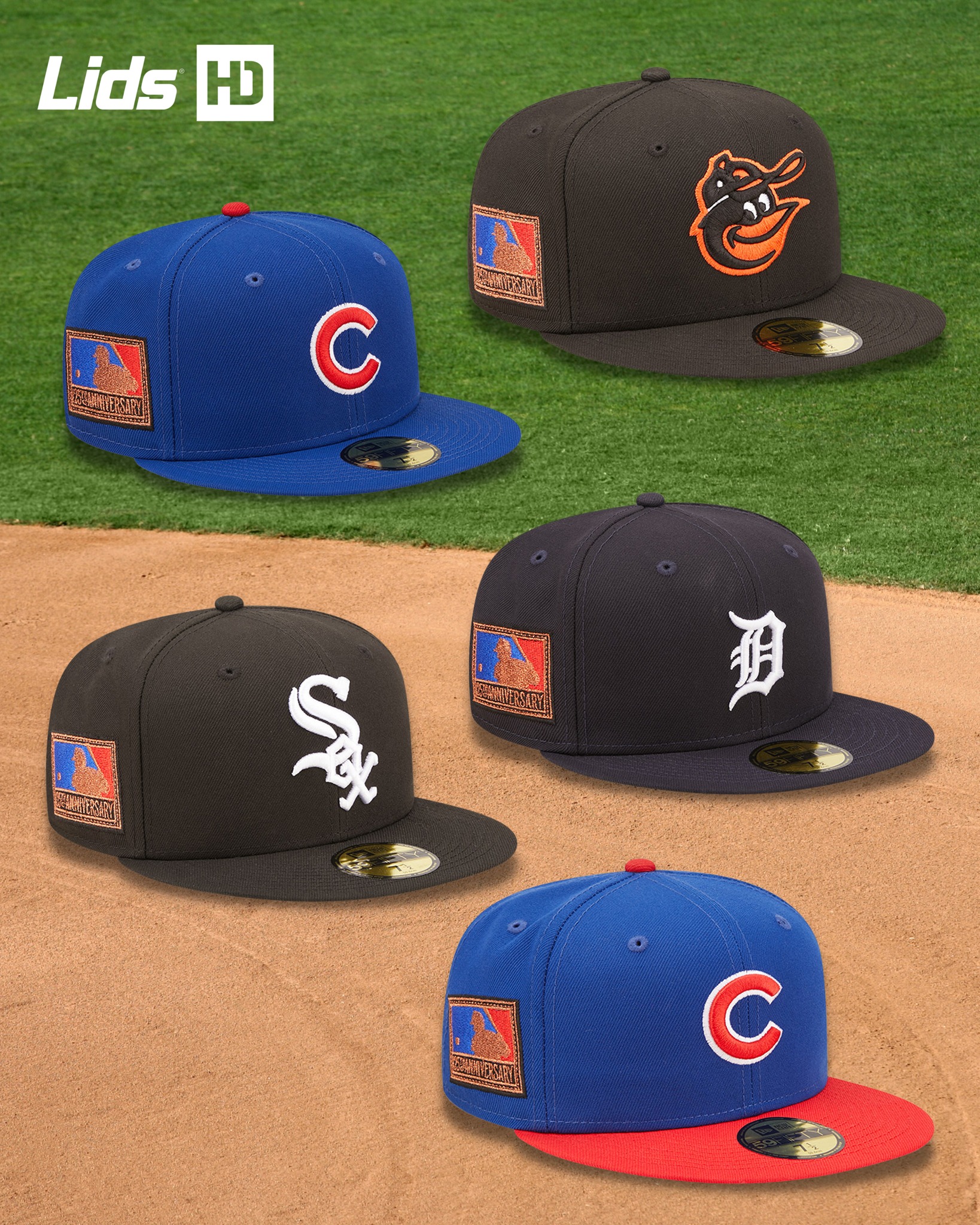 The 9FORTY A-Frame Diamond Crest collection features an iconic