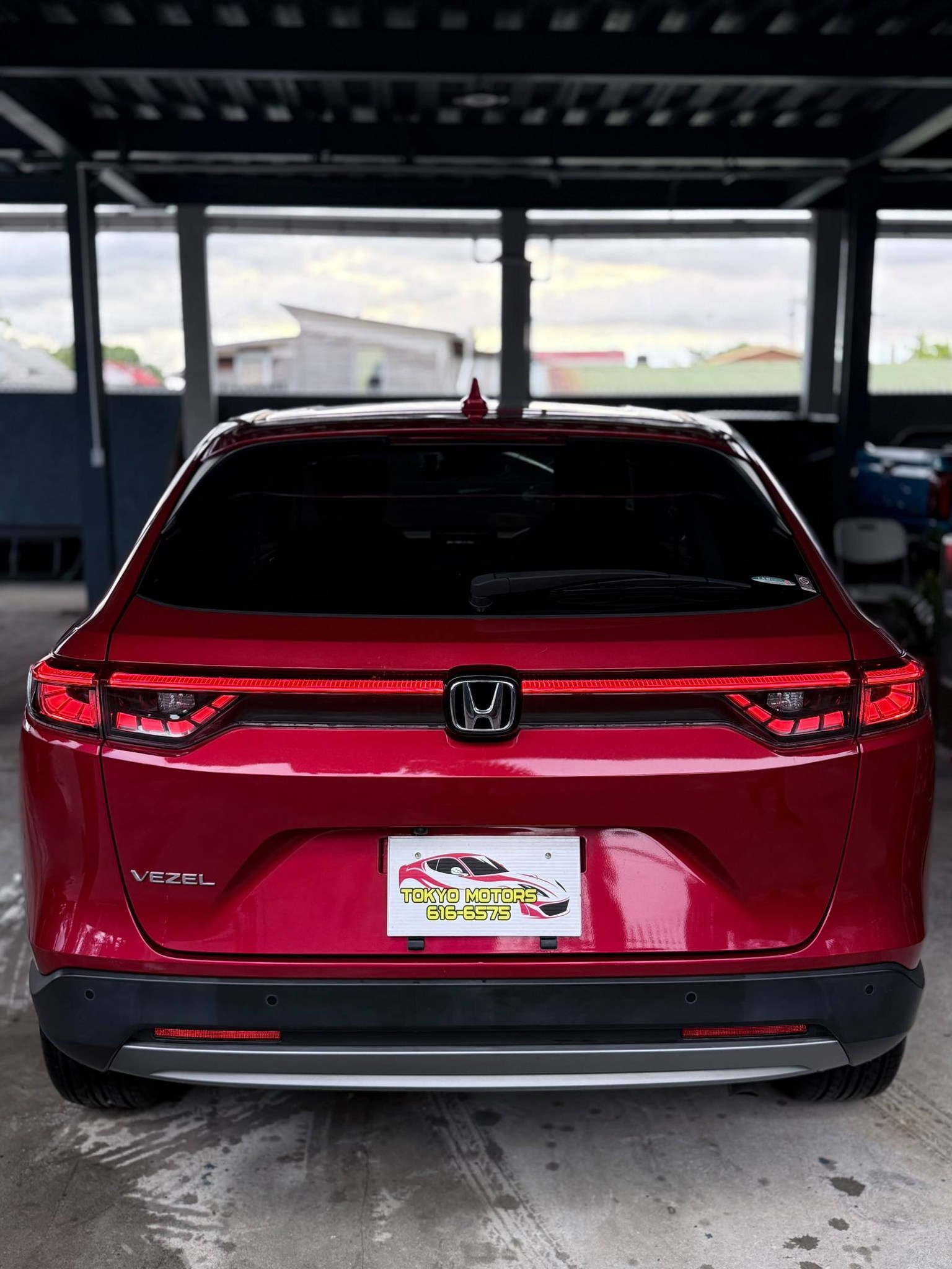 🔥 Drive Bold. Drive Red. 🔥 The 2021 Honda VEZEL is here — sleek