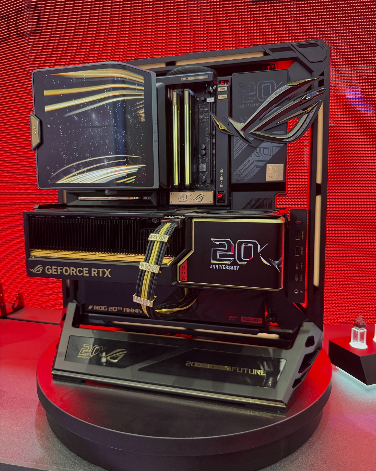 Control. Power. Cooling. 💯 The ROG Edition 20 setup is here