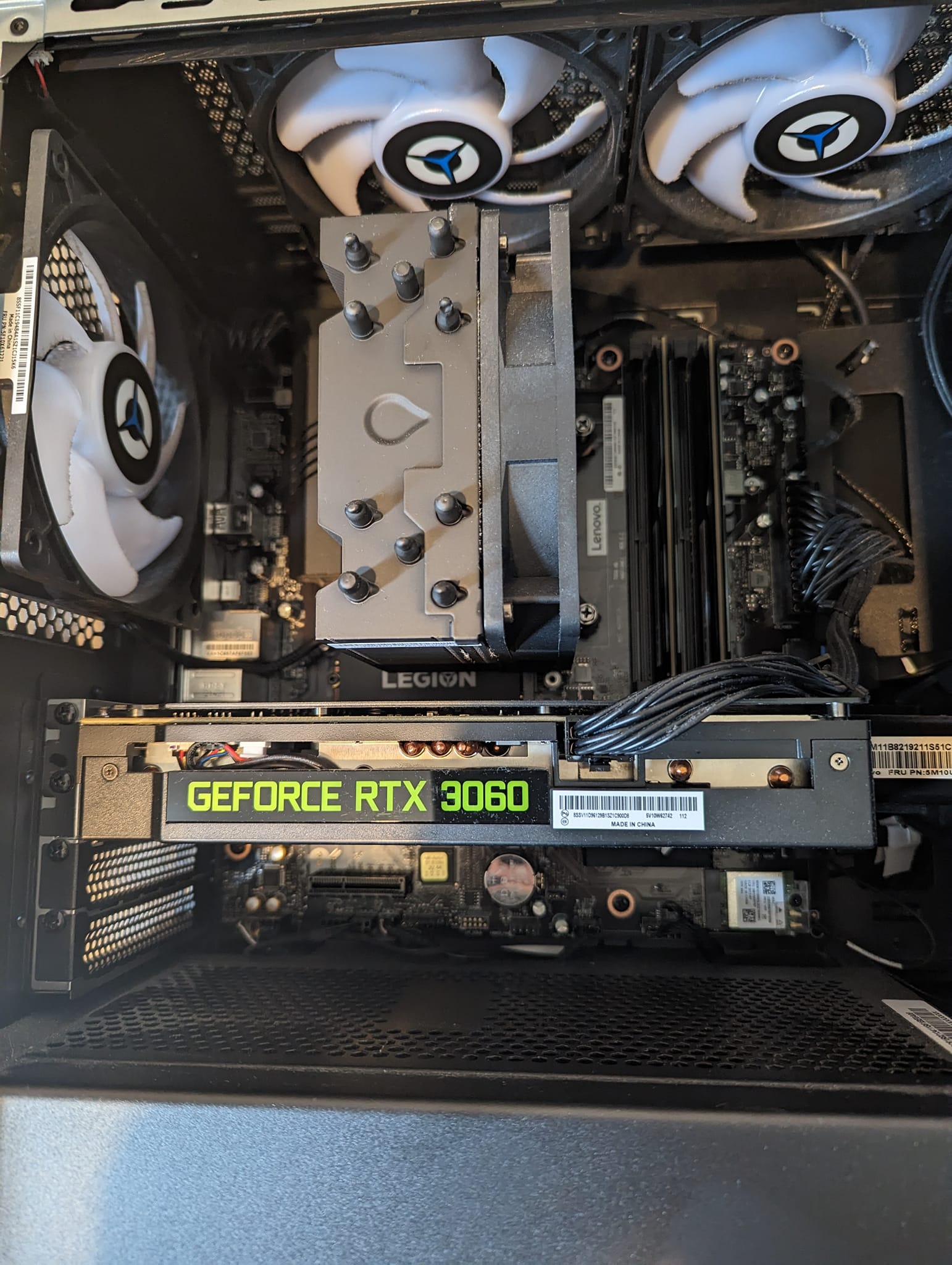 Can I upgrade Lenovo Legion T5 26AMR5 GPU from RTX 3060?