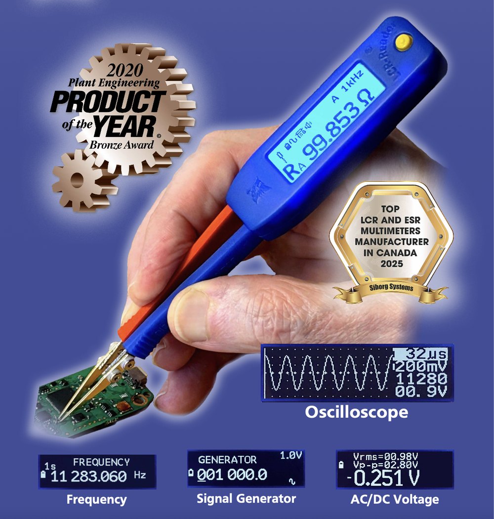 Measuring ESR on small capacitors with LCR meter