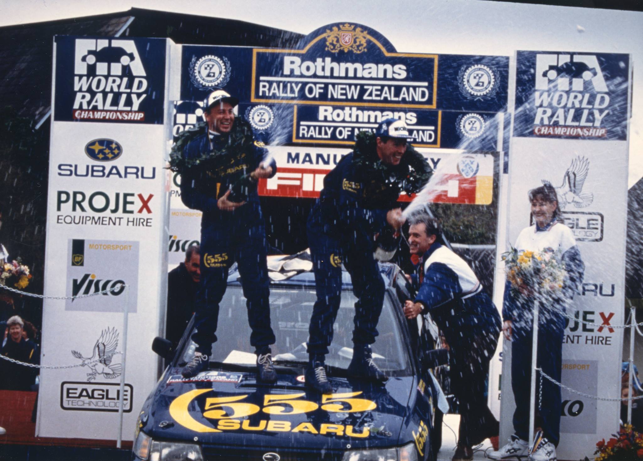 1993年 ニュージーランドラリーでWRC初優勝】 〜レガシィによる快挙 