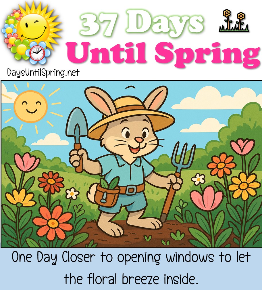 Spring - 🌼 37 Days Until Spring! We’re getting close to that magical ...