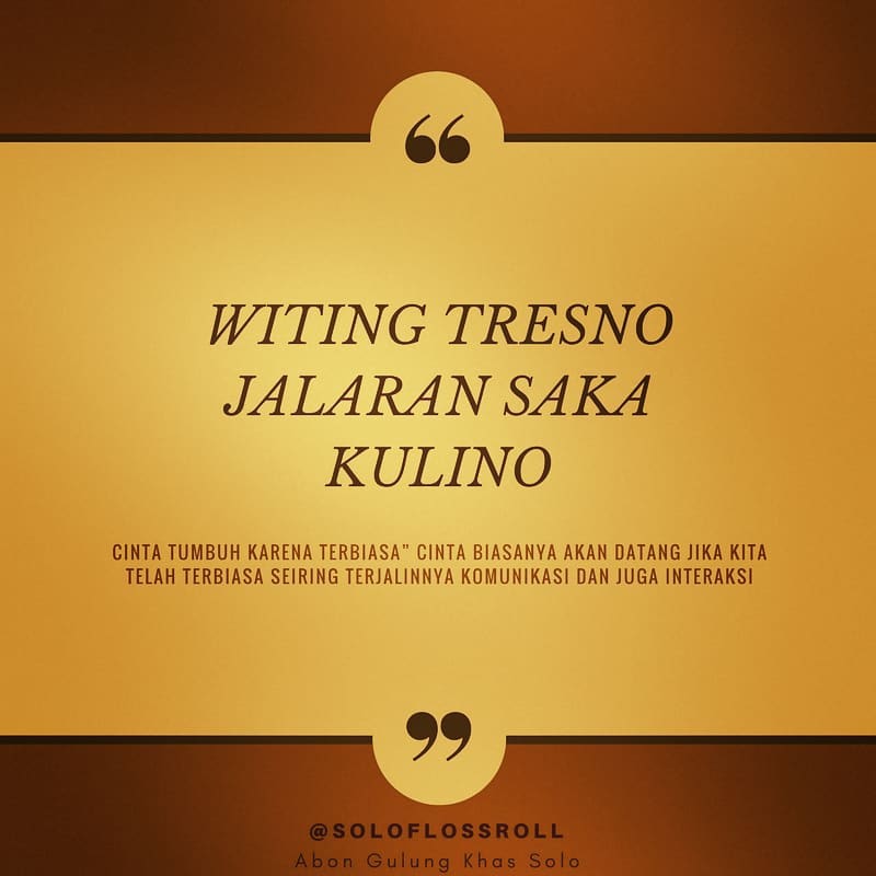 Cinta Tumbuh Karena Soloflossroll Abon Gulung Solo Facebook