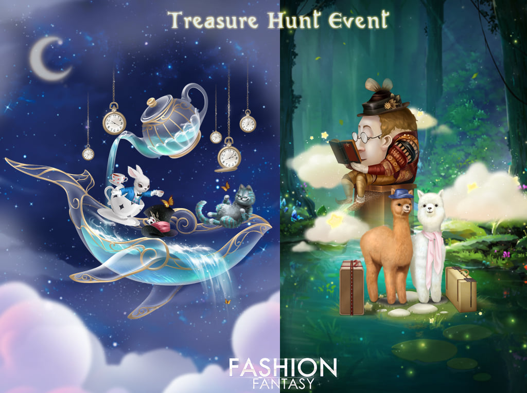 Fashion Fantasy - [New Event] Treasure Hunt - Sleepwalking...