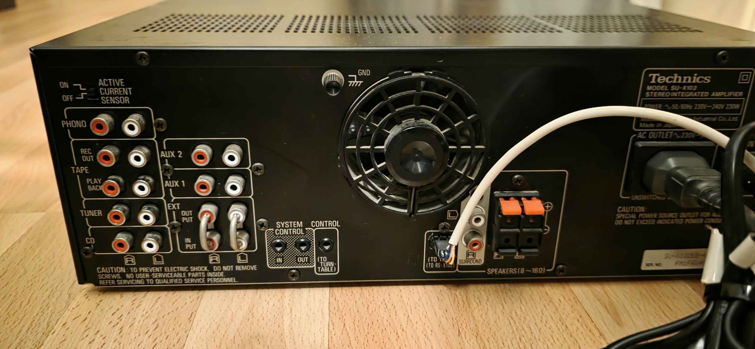 Technics - SU-X102 Integrated Stereo Audio amplifier - auction online