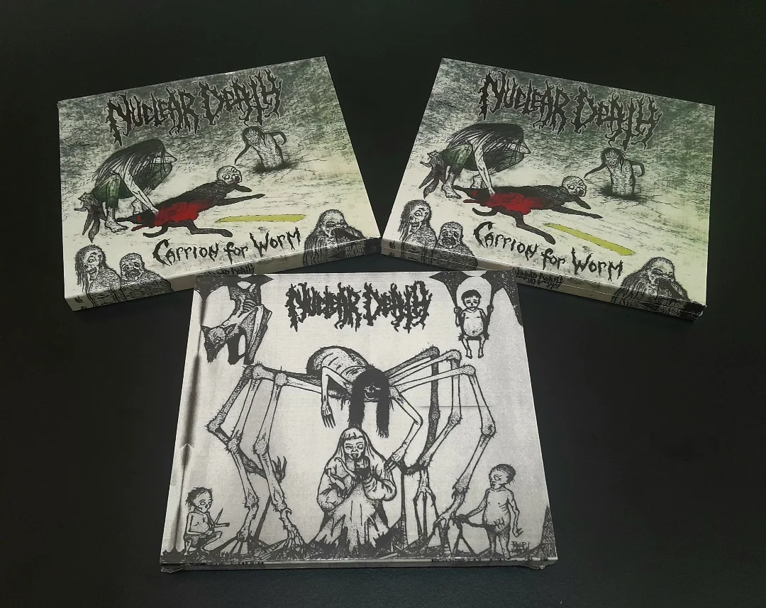 レコード Nuclear Death Carrion For Worm LP オリジナル