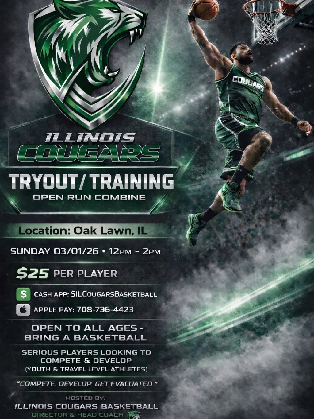 Illinois Cougars basketball | Chicago IL