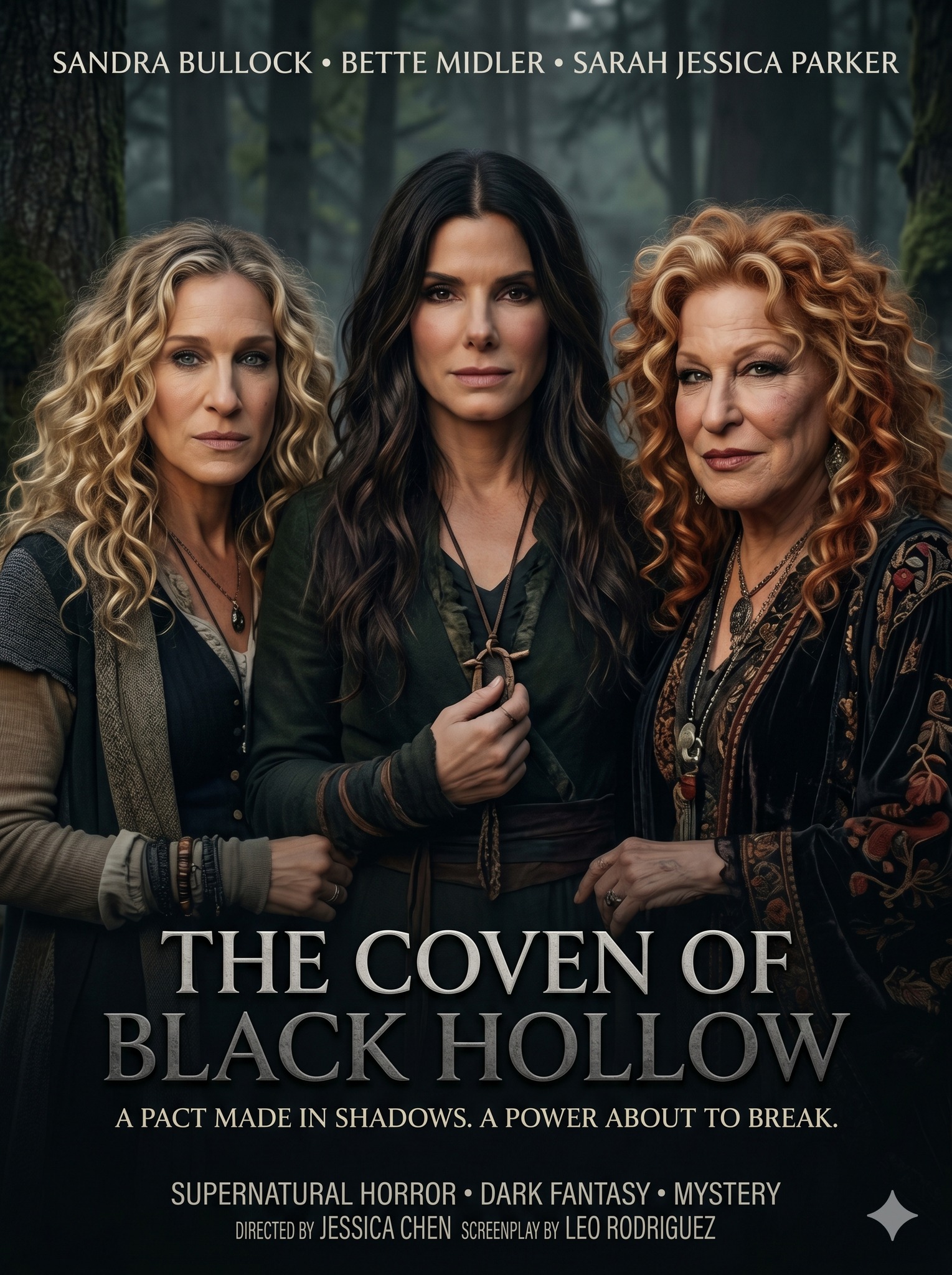 THE COVEN OF BLACK HOLLOW (2026) “Three witches. One dark legacy 