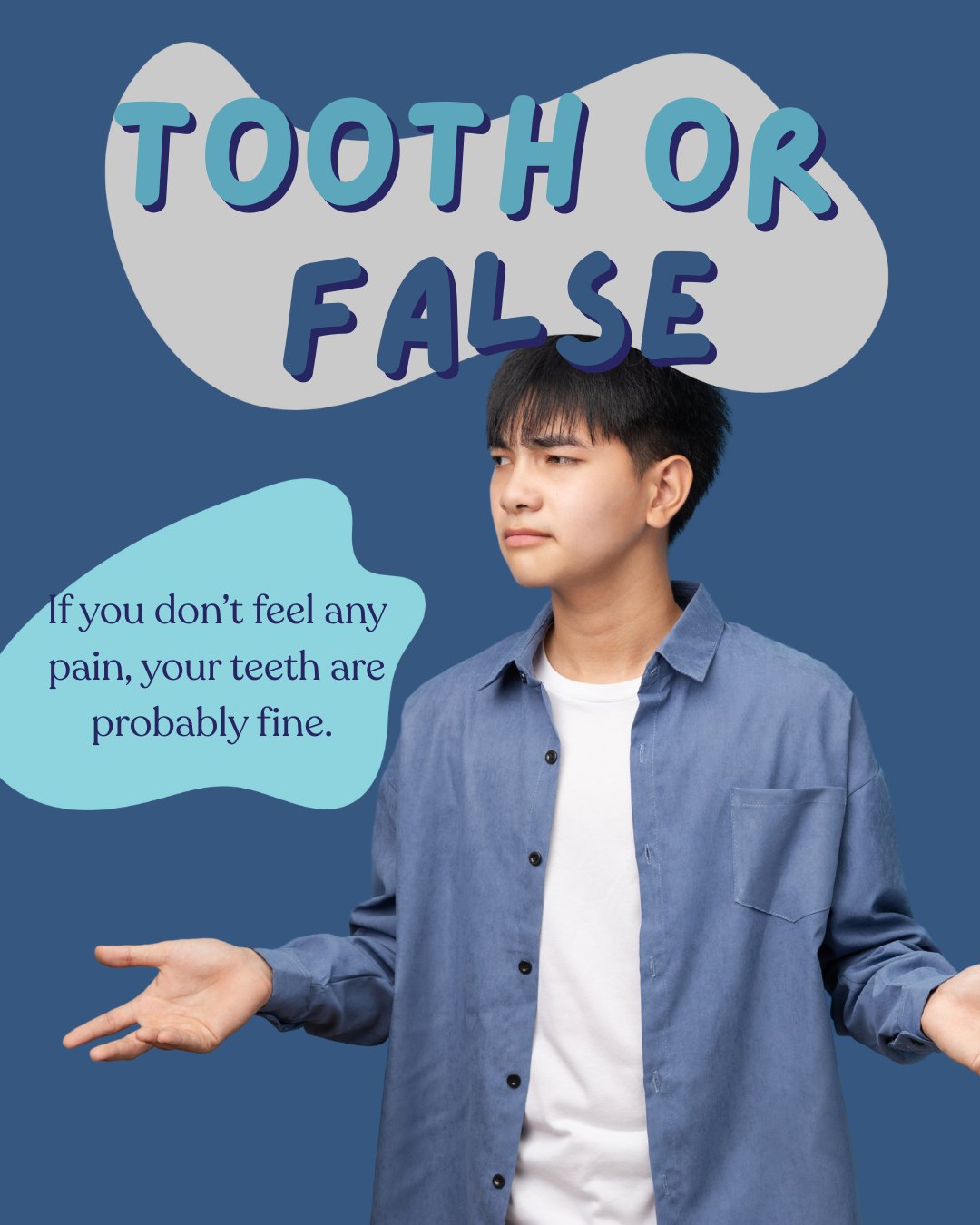 🚫 False! Many dental problems, like... - Shell Cove Dental | Facebook