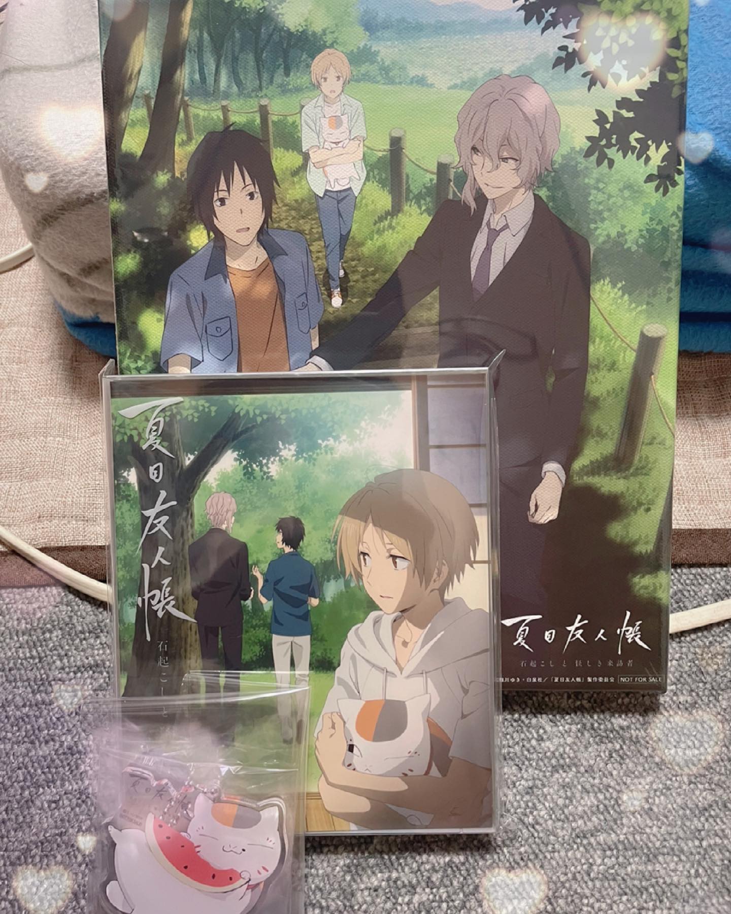 ソラ Amazonで予約してた夏目友人帳 石起こしと怪しき来訪者のdvd届きましたー W 最初はどこで予約するか迷ったけど うつせみに結ぶの予約した時もamazonでした 今回も特典が最高です 6月はオンライン一番くじも始まるので楽しみです 夏目友人帳