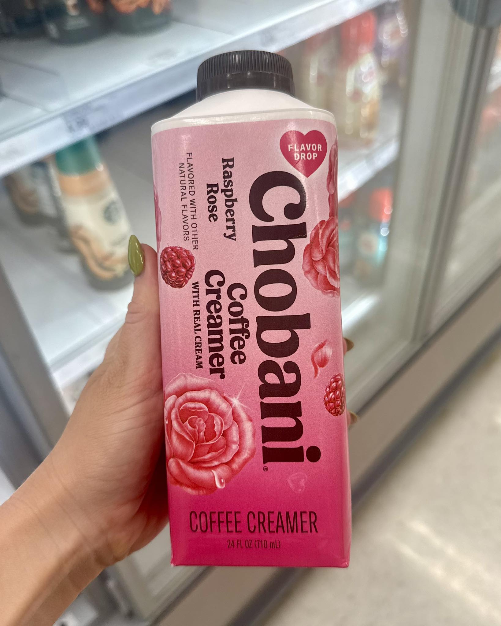 The new Chobani Raspberry Rose flavor... - Grocery Obsessed | Facebook