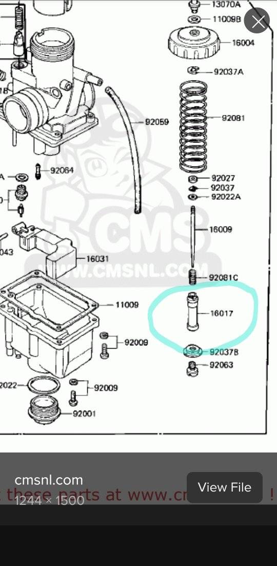 Where to find Kawasaki part 16017 emulsion tubes?