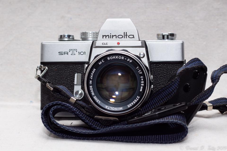 Minolta SRT101 with MD Rokkor 50mm f/1.7 lens review