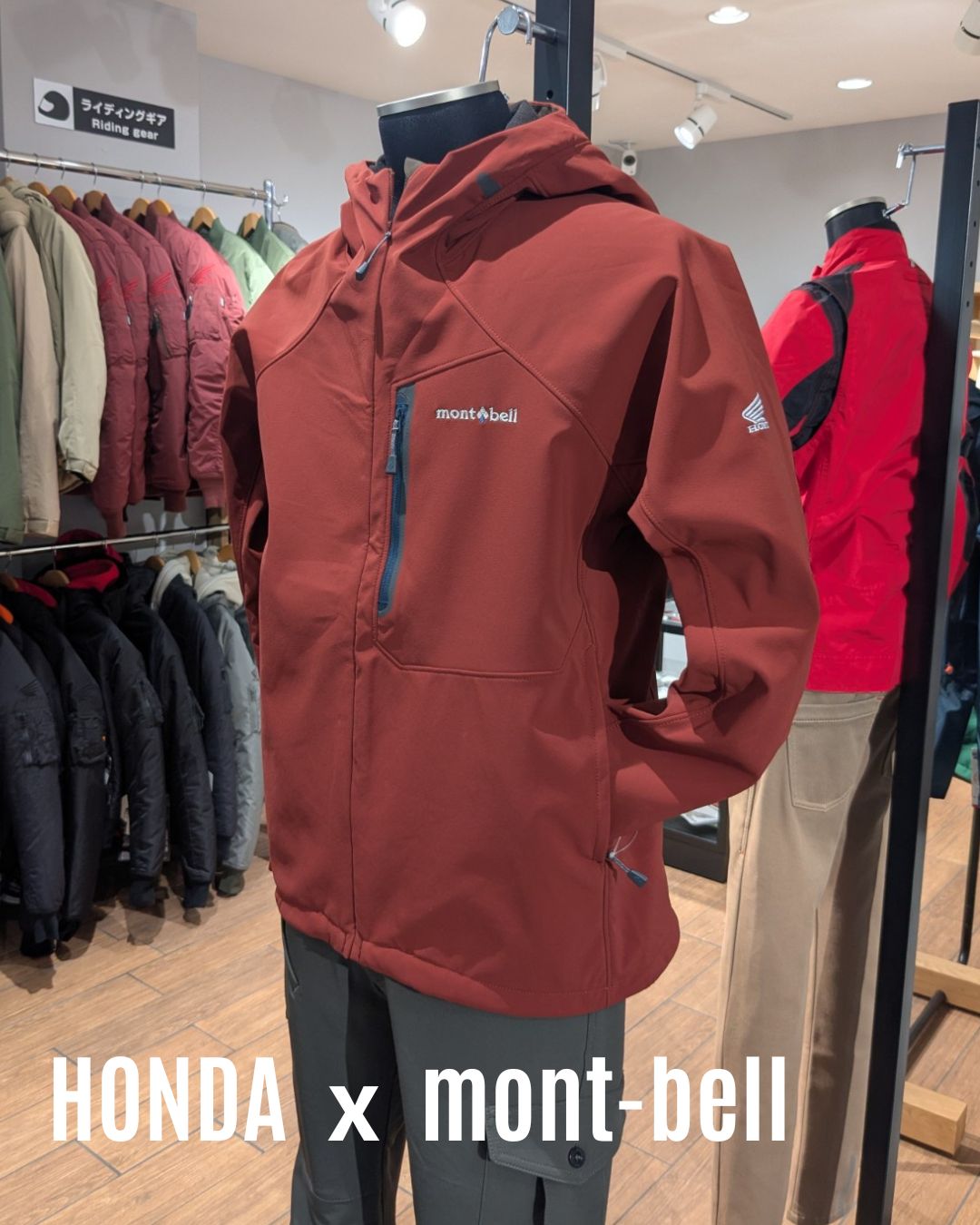 ホンダドリーム横浜戸塚です！ Honda x mont-bell コラボの
