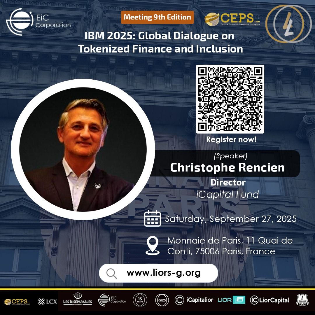 EIC-Corporation - 𝐒𝐩𝐞𝐚𝐤𝐞𝐫 𝐒𝐩𝐨𝐭𝐥𝐢𝐠𝐡𝐭: 𝐂𝐡𝐫𝐢𝐬𝐭𝐨𝐩𝐡𝐞 𝐑𝐞𝐧𝐜𝐢𝐞𝐧 – 𝐃𝐢𝐫𝐞𝐜𝐭𝐨𝐫 ...