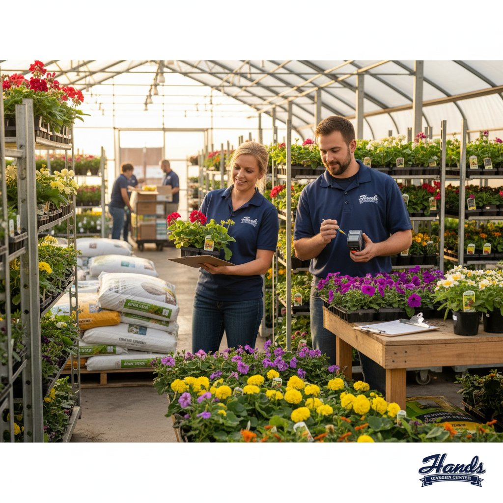Fresh annuals and perennials at Hand's Garden Center