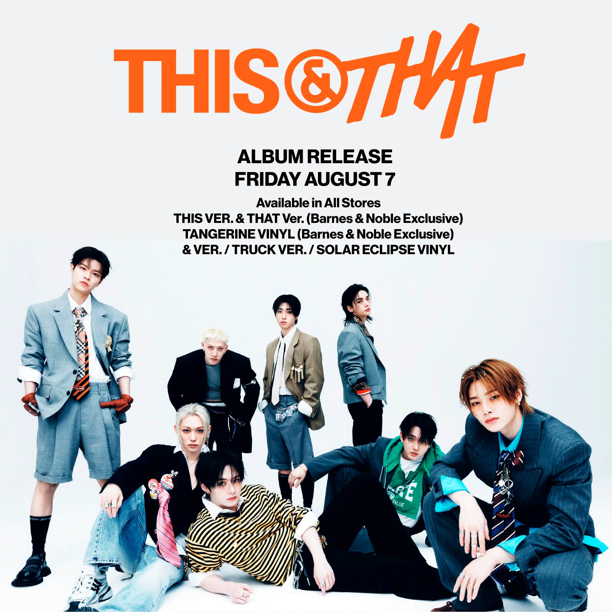 Stray Kids 'This & That' album release pop-up at Barnes & Noble on