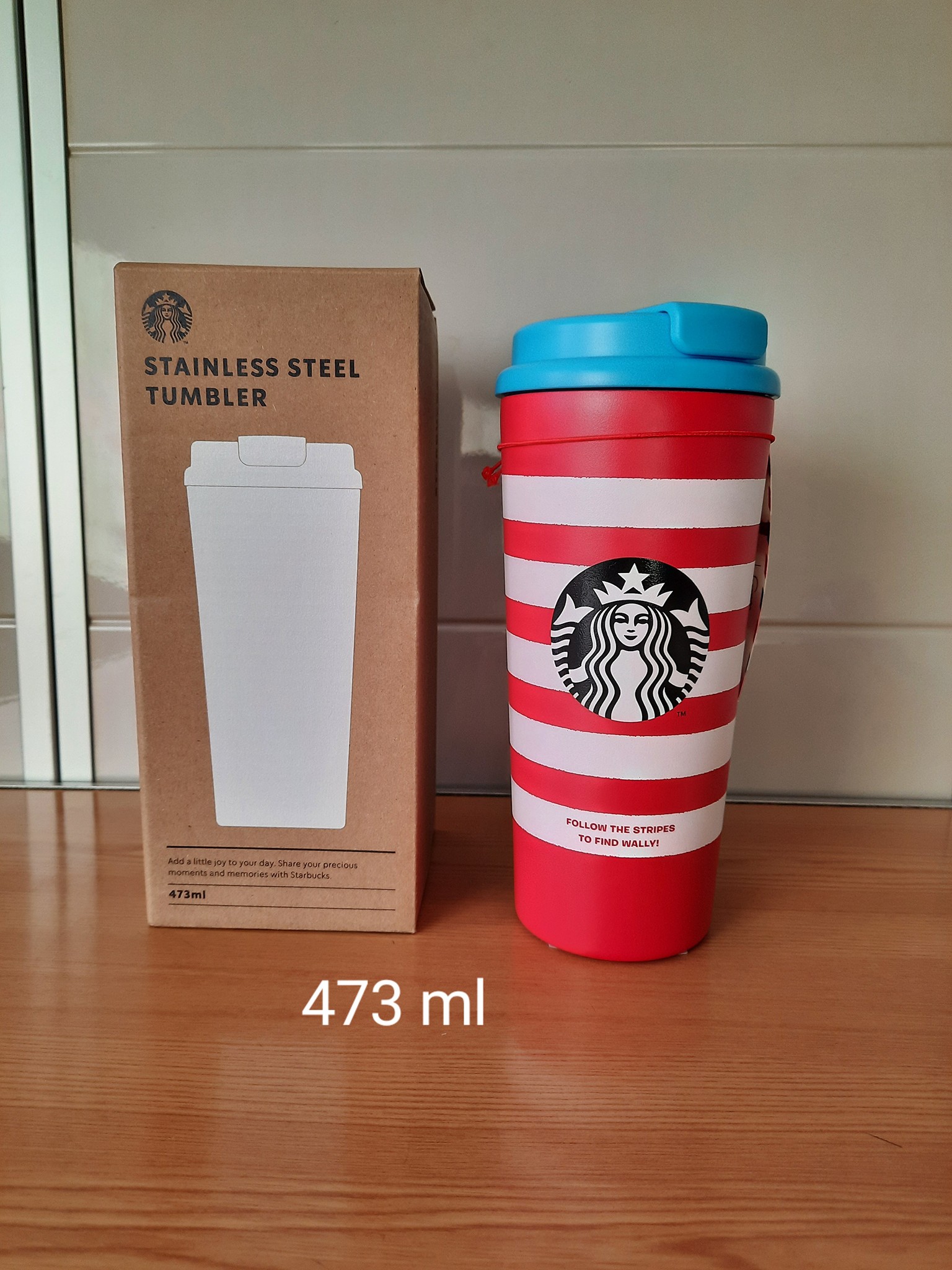 Ayaga STAINLESS STEEL TUMBLER redsn mererraan: หรดเอวเริเทิแ 