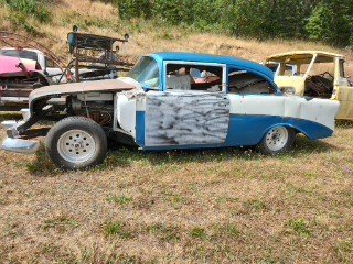 '56 Chevy Project. Great Running 383 Stroker Motor, auto trans, Posi ...