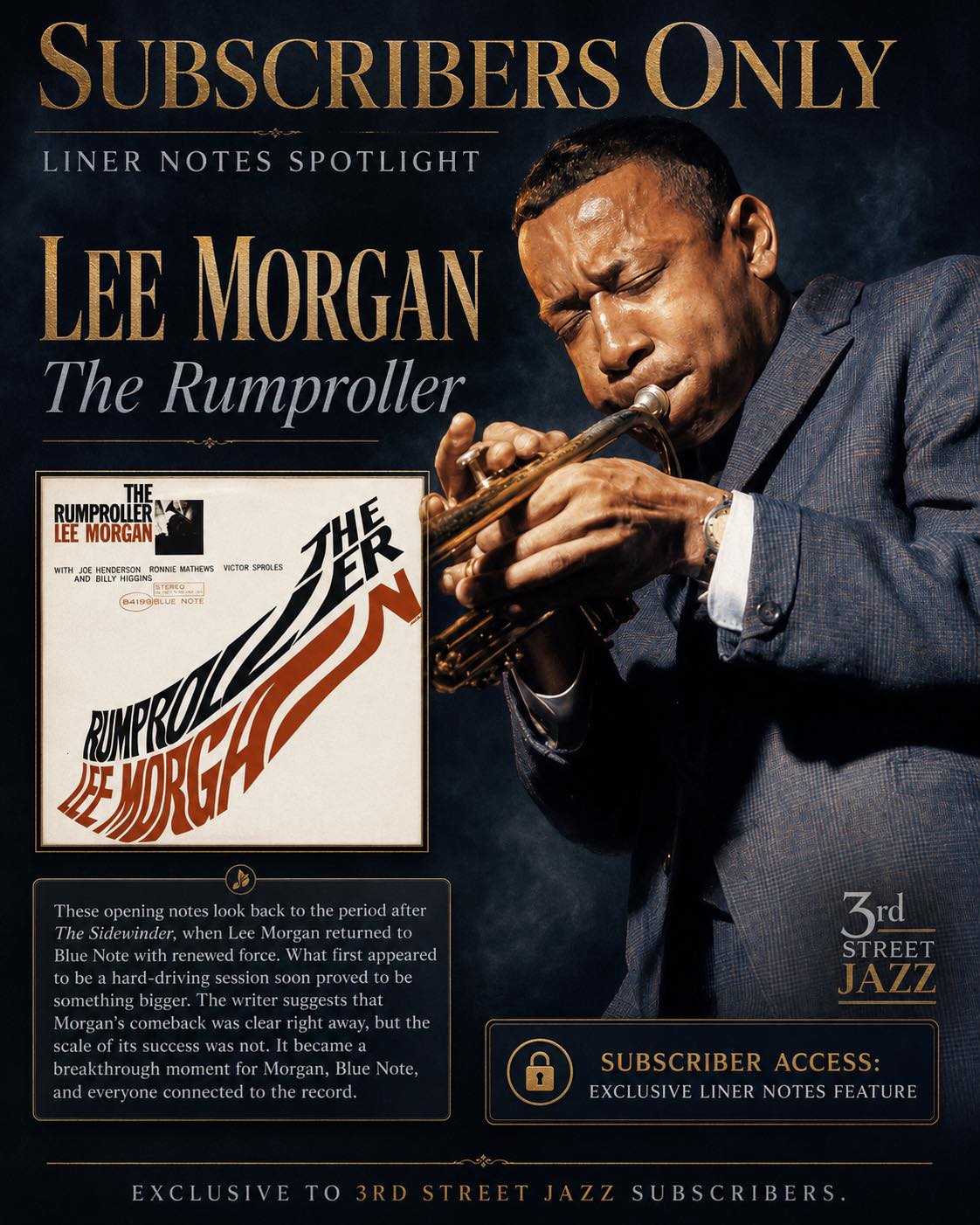 Lee Morgan's The Gigolo deserves more than a quick mention