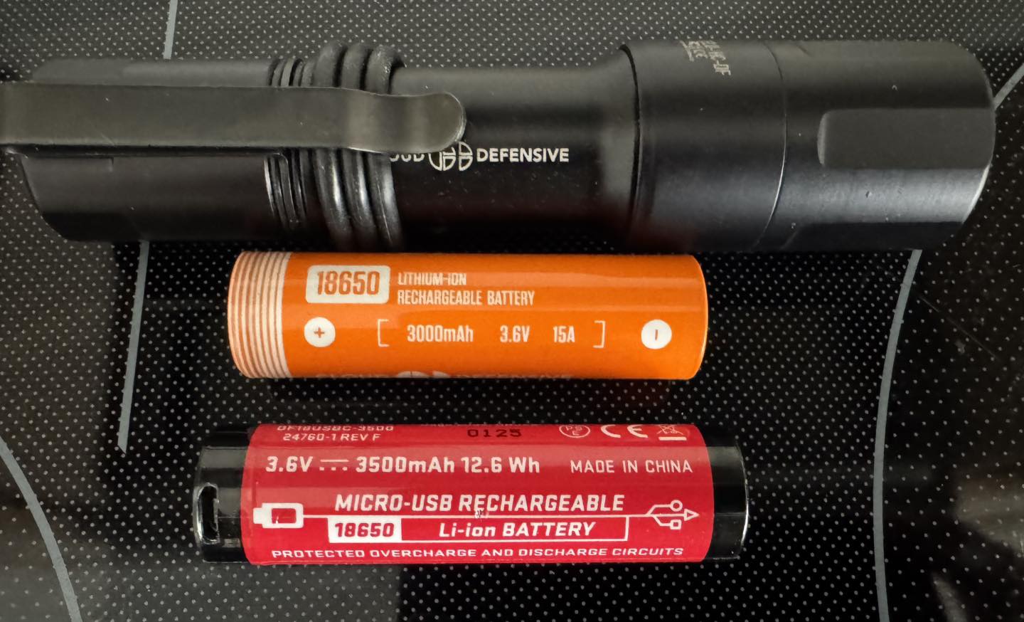 best 3000mah rechargeable battery for strong thrower flashlight Ledlenser 18650 Li-ion If battery is visibly damaged 18650 Rechargeable Li-Ion Battery -